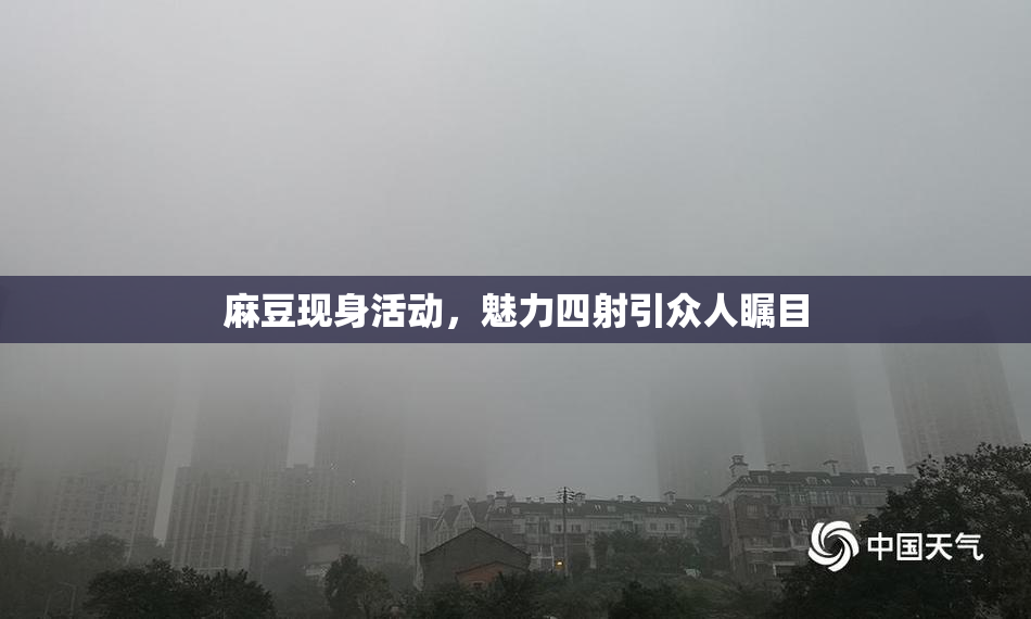 麻豆现身活动，魅力四射引众人瞩目