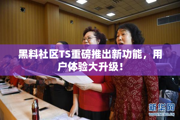 黑料社区TS重磅推出新功能，用户体验大升级！