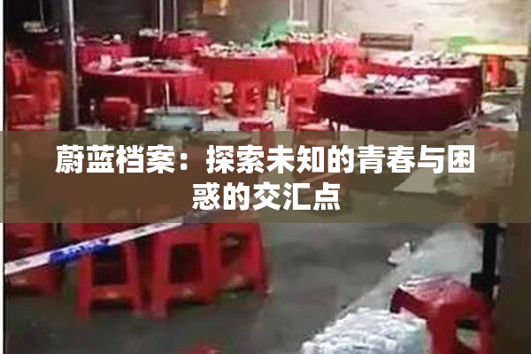 蔚蓝档案：探索未知的青春与困惑的交汇点