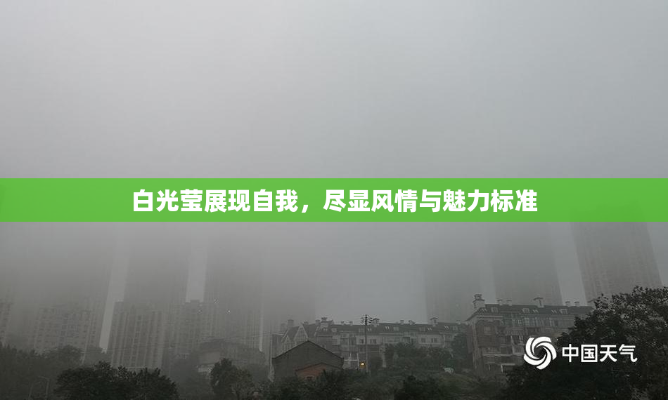 白光莹展现自我，尽显风情与魅力标准
