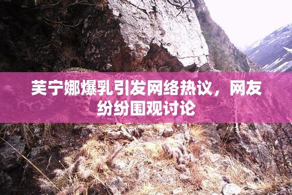 芙宁娜爆乳引发网络热议，网友纷纷围观讨论