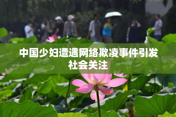 中国少妇遭遇网络欺凌事件引发社会关注