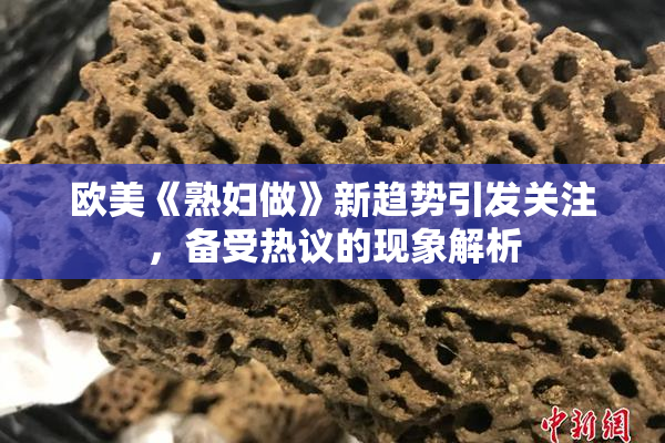 欧美《熟妇做》新趋势引发关注，备受热议的现象解析