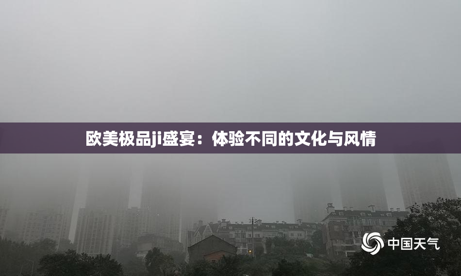 欧美极品ji盛宴：体验不同的文化与风情