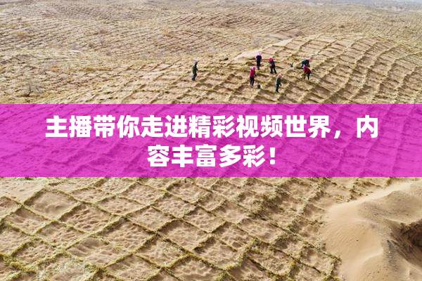 主播带你走进精彩视频世界，内容丰富多彩！