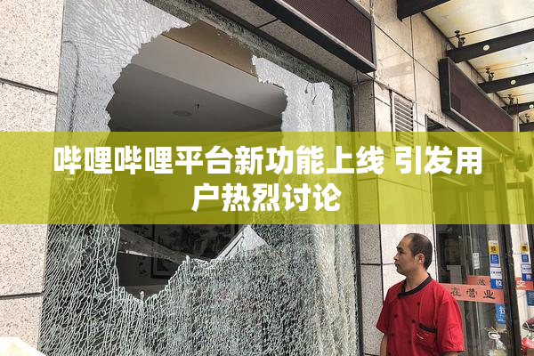 哔哩哔哩平台新功能上线 引发用户热烈讨论