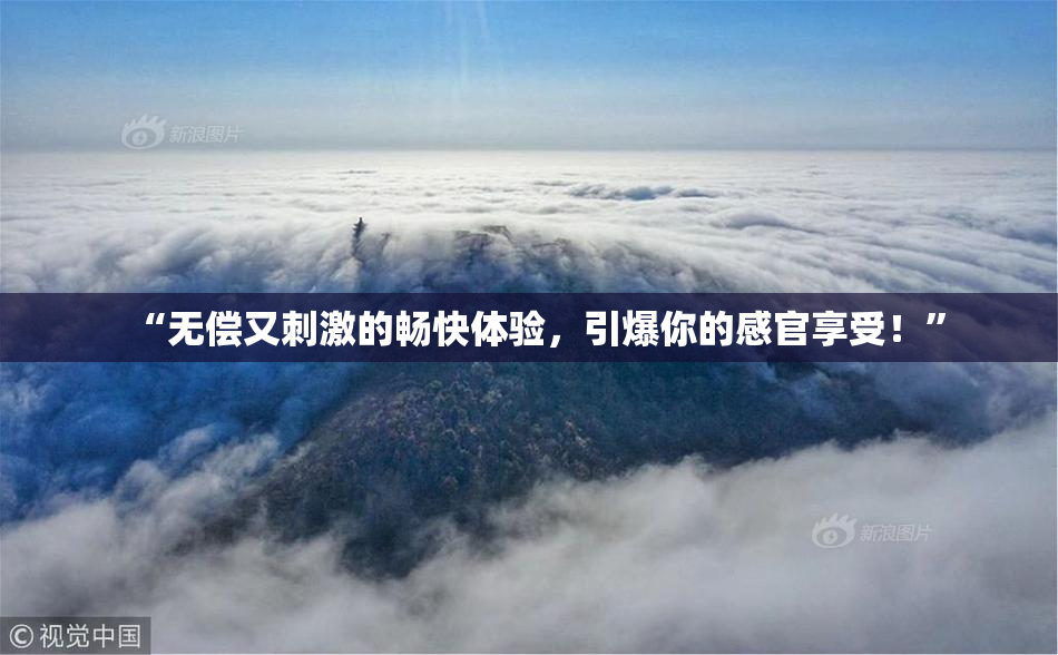“无偿又刺激的畅快体验，引爆你的感官享受！”