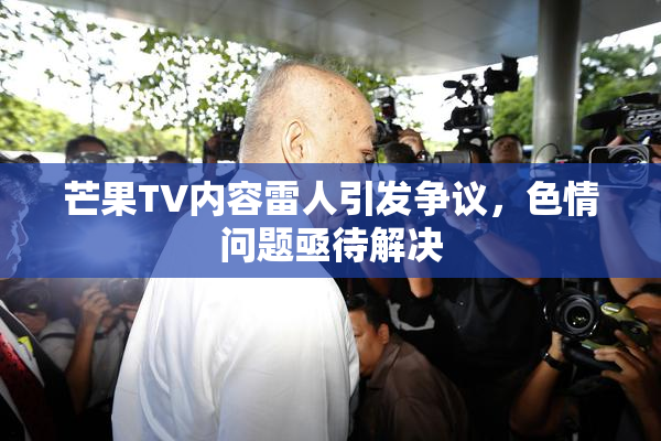 芒果TV内容雷人引发争议，色情问题亟待解决