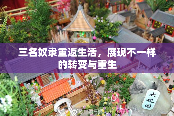 三名奴隶重返生活，展现不一样的转变与重生