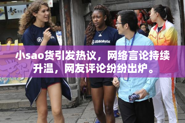 小sao货引发热议，网络言论持续升温，网友评论纷纷出炉。
