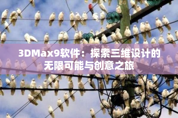 3DMax9软件：探索三维设计的无限可能与创意之旅