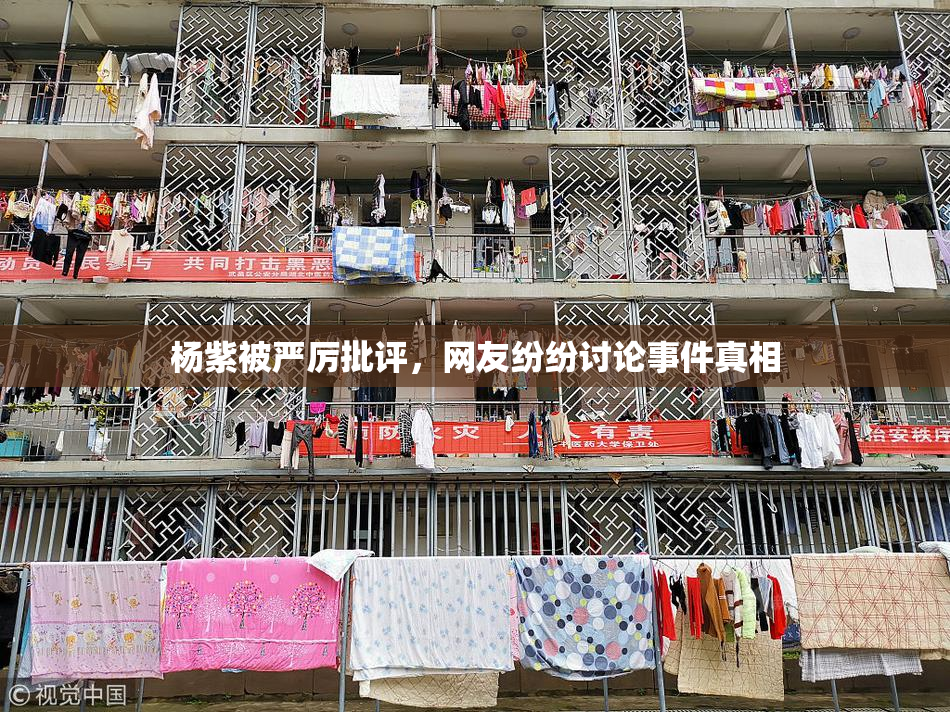 杨紫被严厉批评，网友纷纷讨论事件真相