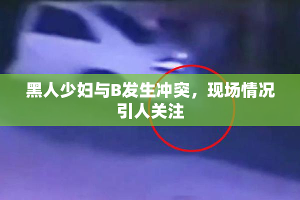 黑人少妇与B发生冲突，现场情况引人关注