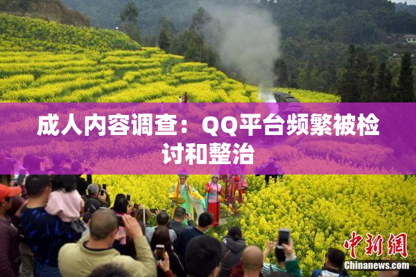 成人内容调查：QQ平台频繁被检讨和整治