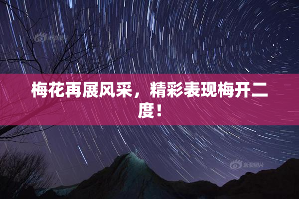 梅花再展风采，精彩表现梅开二度！