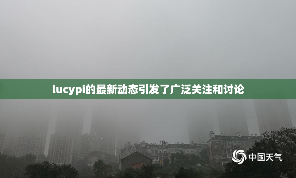 lucypi的最新动态引发了广泛关注和讨论
