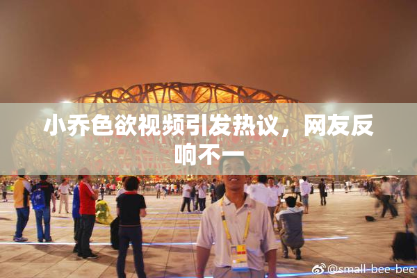 小乔色欲视频引发热议，网友反响不一