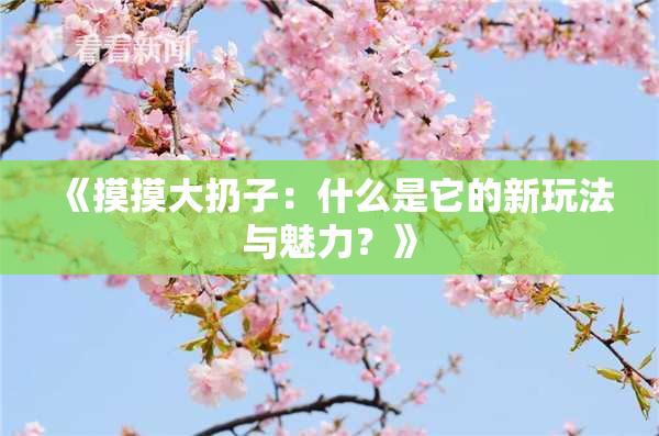 《摸摸大扔子：什么是它的新玩法与魅力？》