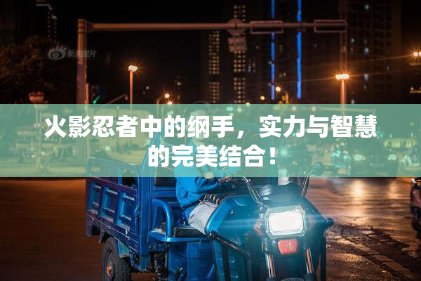 火影忍者中的纲手，实力与智慧的完美结合！