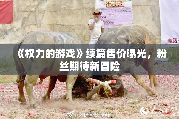 《权力的游戏》续篇售价曝光，粉丝期待新冒险