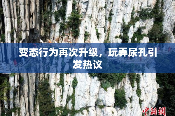 变态行为再次升级，玩弄尿孔引发热议