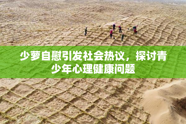 少萝自慰引发社会热议，探讨青少年心理健康问题