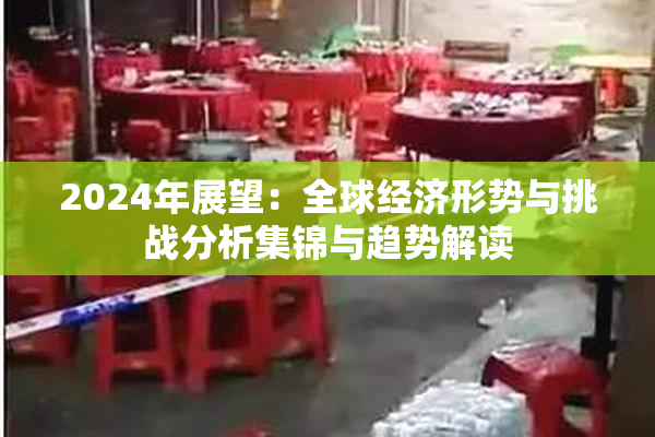 2024年展望：全球经济形势与挑战分析集锦与趋势解读