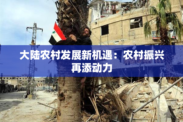 大陆农村发展新机遇：农村振兴再添动力