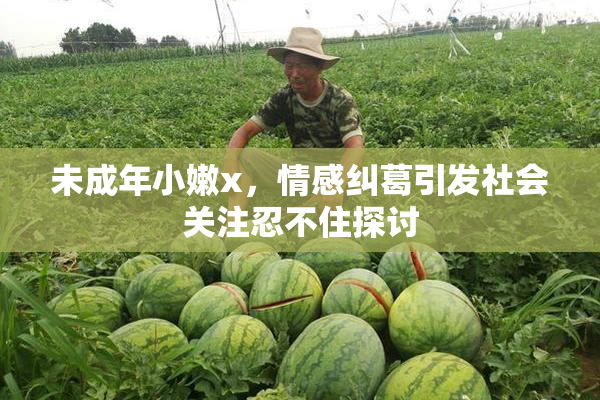未成年小嫩x，情感纠葛引发社会关注忍不住探讨