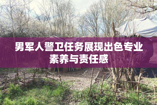 男军人警卫任务展现出色专业素养与责任感