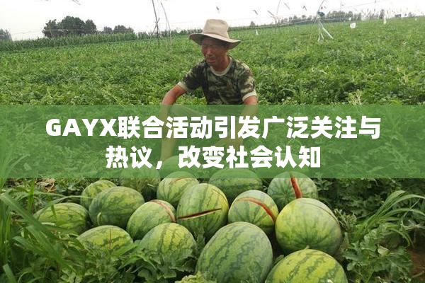 GAYX联合活动引发广泛关注与热议，改变社会认知