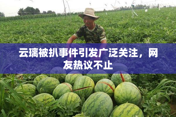 云璃被扒事件引发广泛关注，网友热议不止