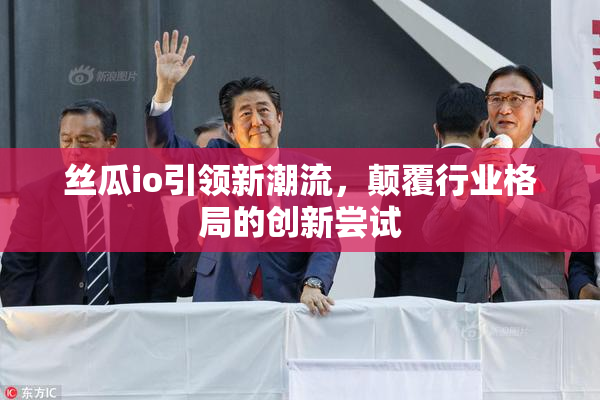 丝瓜io引领新潮流，颠覆行业格局的创新尝试