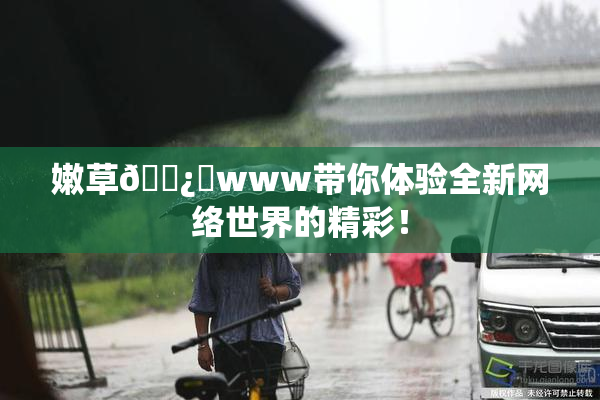 嫩草🌿‌www带你体验全新网络世界的精彩！