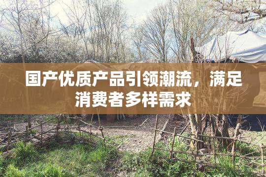 国产优质产品引领潮流，满足消费者多样需求