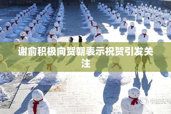 谢俞积极向贺朝表示祝贺引发关注