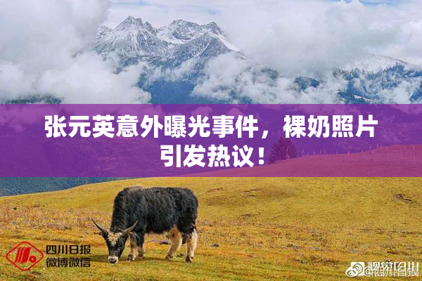 张元英意外曝光事件，裸奶照片引发热议！