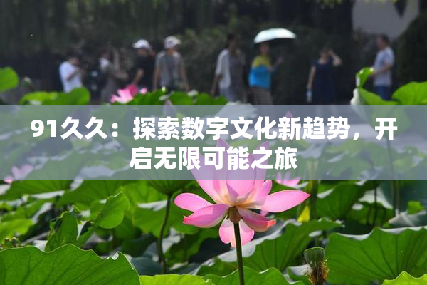 91久久：探索数字文化新趋势，开启无限可能之旅