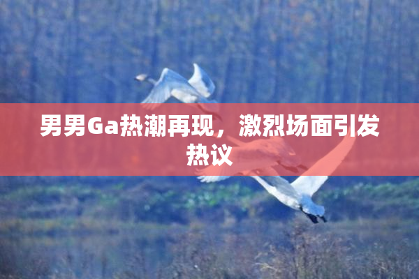 男男Ga热潮再现，激烈场面引发热议