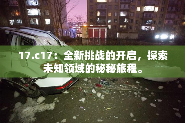 17.c17：全新挑战的开启，探索未知领域的秘秘旅程。