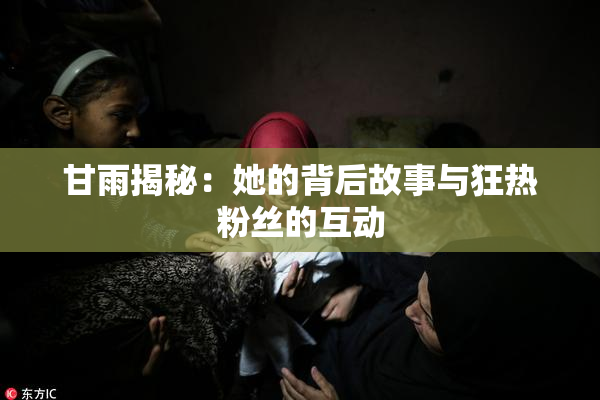 甘雨揭秘：她的背后故事与狂热粉丝的互动