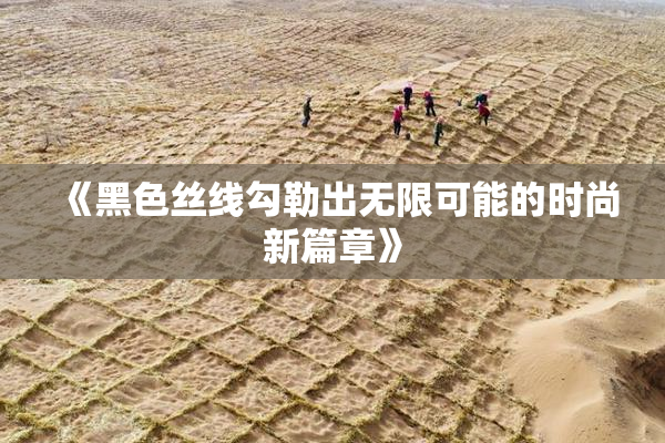《黑色丝线勾勒出无限可能的时尚新篇章》