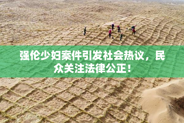 强伦少妇案件引发社会热议，民众关注法律公正！