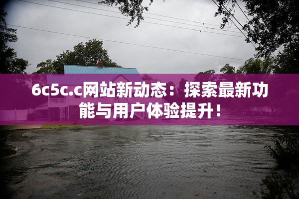 6c5c.c网站新动态：探索最新功能与用户体验提升！