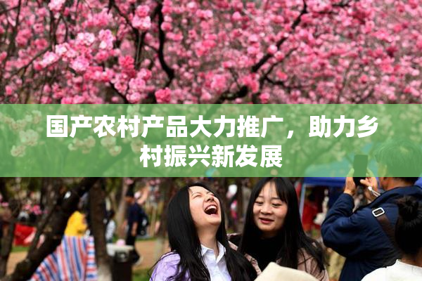 国产农村产品大力推广，助力乡村振兴新发展
