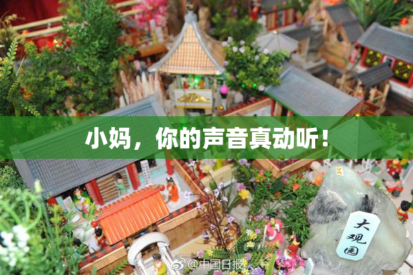 小妈，你的声音真动听！