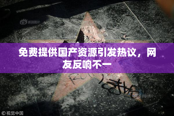 免费提供国产资源引发热议，网友反响不一