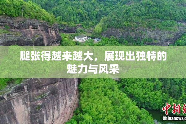 腿张得越来越大，展现出独特的魅力与风采