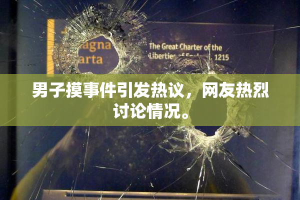 男子摸事件引发热议，网友热烈讨论情况。