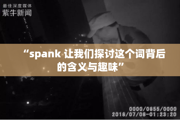 “spank 让我们探讨这个词背后的含义与趣味”